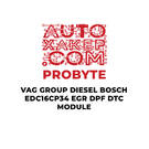 Módulo diesel Bosch EDC16CP34 EGR DPF DTC do grupo ProByte VAG