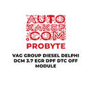 وحدة إيقاف تشغيل مرشح جسيمات الديزل من ProByte VAG Group Diesel Delphi DCM 3.7 EGR DTC