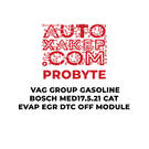 وحدة DTC OFF EVAP EGR DTC OFF من مجموعة ProByte VAG Gasoline Bosch MED17.5.21 CAT