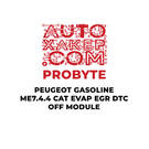 Modulo ProByte Peugeot benzina ME7.4.4 CAT EVAP EGR DTC OFF