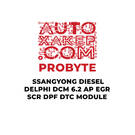 Modulo DTC ProByte SsangYong Diesel Delphi DCM 6.2 AP EGR SCR DPF