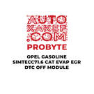 ProByte Opel Gasoline Simtecc71.6 CAT EVAP EGR DTC OFF Module