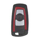 Chave remota inteligente BMW FEM 3 botões 434,63 MHz PCF7953P transponder linha vermelha FCC ID: YGOHUF5662