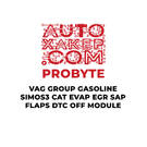 ProByte Vag Group Benzin SIMOS3 CAT EVAP EGR SAP FLAPS DTC OFF Modülü