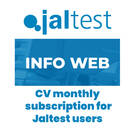 Jaltest 70604038 INFO Web. Assinatura mensal de CV para usuários Jaltest