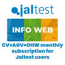 Jaltest 70604041 INFO Web. Assinatura mensal CV+AGV+OHW para usuários Jaltest