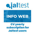 Jaltest 70604037 INFO Web. Assinatura anual de CV para usuários Jaltest