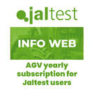 Jaltest 70604001 INFO Web. Assinatura anual AGV para usuários Jaltest