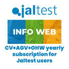 Jaltest 70604040 INFO Web. Assinatura anual CV+AGV+OHW para usuários Jaltest