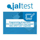 Jaltest JCS - 70810017 Programmation du nouvel antidémarrage Iveco ECU VCM étape 2 prise de force (1 « pièce » requise)