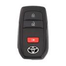 Chiave telecomando intelligente originale Toyota Land Cruiser 2022-2024 2+1 pulsanti 433,58/434,42 MHz 8990H-60552 / 8990H-60551 / 8990H-60550