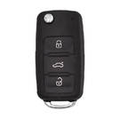 Volkswagen Jetta 2017 Flip Remote Key UDS Proximity Type 3+1 Button 315MHz MQB Transponder