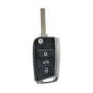 VW Polo Flip Remote Key Shell 3 Buttons HU162 Blade High Quality, Mk3 Remote Key Cover, Key Fob Shells Replacement At Low Prices.  | Emirates Keys -| thumbnail