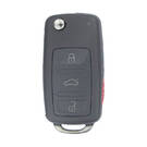 VW Touareg Audi A8 Proximity Flip Remote Key 3 Botões 433MHz 5K0837202BH - 1K0 959 753N