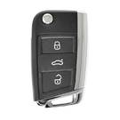 Volkswagen VW MQB Proximity Flip Remote Key 3 Buttons 433MHz