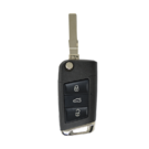 VW Modified Flip Remote Key Shell 3 Buttons HU66 Blade - MK2835 - f-2 -| thumbnail