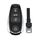 Coque de clé à distance intelligente Volkswagen VW Touareg 3 boutons comprenant une clé d'urgence de haute qualité, un couvercle de clé à distance Mk3, un remplacement de coques de porte-clés à bas prix. -| thumbnail