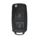 Capa de chave remota Volkswagen 2 botões com cabeçalho