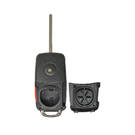 Coque de clé télécommande rabattable Volkswagen VW Touareg 3+1 boutons - MK12843 - f-2 -| thumbnail