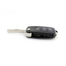 Volkswagen VW UDS Flip Remote Shell 3+1 Button - MK12848 - f-3 -| thumbnail