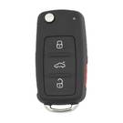 Volkswagen VW UDS Flip Remote Shell 3+1 Button