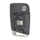Volkswagen VW Golf MQB 2015 Flip Proximity Remote Key 3+1 Düğmeler 315MHz OEM Parça Numarası: 5G0 959 753 BE Transponder ID: Megamos Crypto 128-bits AES - ID88 -| thumbnail