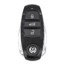 VW Touareg 2012-2016 подлинный смарт-пульт дистанционного ключа Keyless Go Proximity Type 3 кнопки 433 МГц 7P6 959 754 AQ