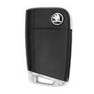 Skoda Original MQB Nuevo tipo Flip Remote Key 4 Botones | mk3 -| thumbnail