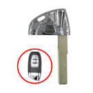 Audi Lamborghini Emergency Smart Remote Key Blade