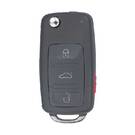 Audi A8 2004-2010 Chave remota sem proximidade 3 botões 433MHz PCF7946A FCC ID: KR55WK45031