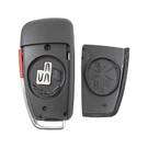 New Aftermarket Audi Flip Remote Key Shell 3+1 Buttons - Emirates Keys Remote case, Car remote key cover, Key fob shells replacement at Low Prices. -| thumbnail