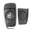 NOUVEAU Aftermarket Audi Flip Remote Shell 3 Boutons - Emirates Keys Remote Case, Couvercle de clé à distance de voiture, Remplacement des coques de porte-clés à bas prix. -| thumbnail