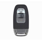 Coque de clé télécommande intelligente Audi 3 boutons avec lame