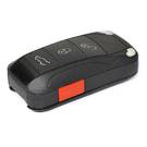 Porsche Flip Remote Key Shell 3 Button With Side Panic High Quality Aftermarket, Mk3 Remote Key Cover, Key Fob Shells Replacement At Low Prices. -| thumbnail