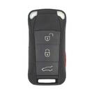 Корпус дистанционного ключа Porsche Flip Remote Key 3+1 с боковой тревожной кнопкой