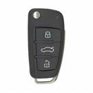 Audi Q7 A6 Genuine Flip Remote Key 3 Botones 433MHz 4F0837220M