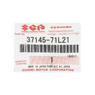 New Suzuki Swift Genuine / OEM Remote Key 2 Buttons 433MHz OEM Part Number: 37145-71L21 | Emirates Keys -| thumbnail