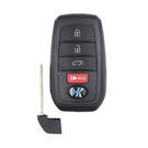 Новый KeyDiy KD TB01-4 Toyota Lexus Универсальный Смарт ключ  3 + 1 Кнопки С Транспондером 8A | Ключи от Эмирейтс -| thumbnail