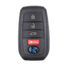 KeyDiy KD TB01-4 Toyota Lexus Universal Smart Remote Key 3 + 1 أزرار مع 8A باقة