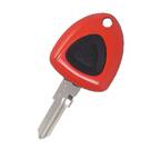 Корпус дистанционного ключа Ferrari с 1 кнопкой, неоткидной, красный