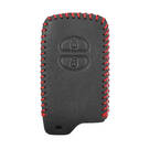 Custodia in pelle per chiave telecomando Toyota Smart 2 pulsanti | MK3 -| thumbnail