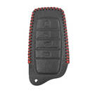 Custodia in pelle per chiave remota Toyota Smart 3+1 pulsanti TY-Q | MK3 -| thumbnail