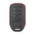 Étui en cuir pour Honda Smart Remote Key 3 + 1 boutons | MK3 -| thumbnail