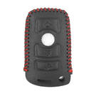 Funda de cuero para BMW Smart Remote Key 4 Botones | mk3 -| thumbnail