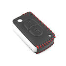 New Aftermarket Leather Case For Peugeot Citroen Flip Remote Key 2 Buttons High Quality Best Price | Emirates Keys -| thumbnail
