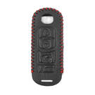 Estojo De Couro Para Mazda Smart Remote Key 3+1 Botões | MK3 -| thumbnail