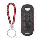 Leather Case For Mazda Smart Remote Key 3+1 Buttons
