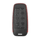 Кожаный чехол для Hyundai Smart Remote Key 7+1 Кнопки | МК3 -| thumbnail