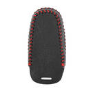 Новый кожаный чехол Aftermarket для Hyundai Smart Remote Key 5 кнопок HY-I Высокое качество Лучшая цена | Ключи от Эмирейтс -| thumbnail