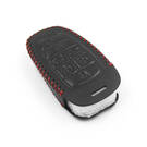 New Aftermarket Leather Case For Hyundai Smart Remote Key 7 Buttons High Quality Best Price | Emirates Keys -| thumbnail
